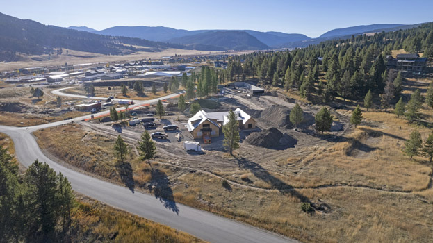 View Southeast Colters Run Loop Big Sky Mt