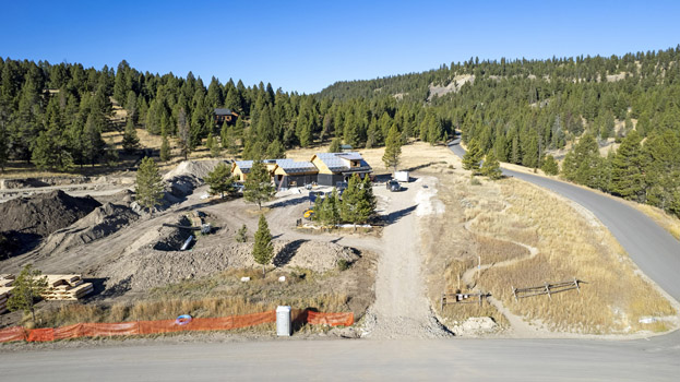 View West Colters Run Loop Big Sky Mt