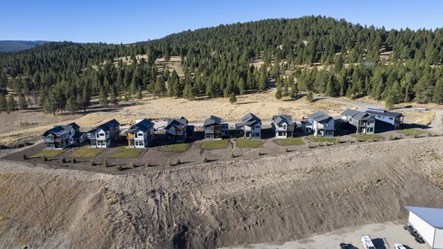 Aerial View 2 Big Sky Mt Townhomes
