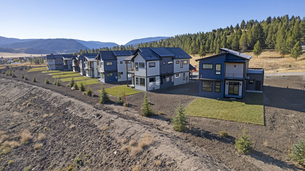 Aerial View 3 Big Sky Mt Townhomes