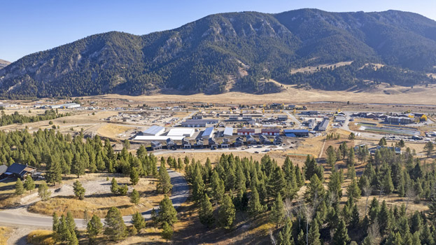 Aerial View 6 Big Sky Mt Townhomes