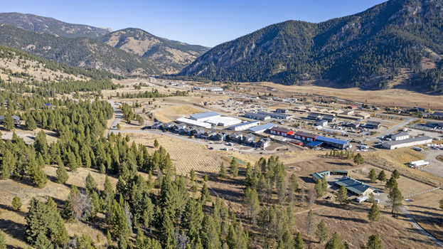 Aerial View 7 Big Sky Mt Townhomes