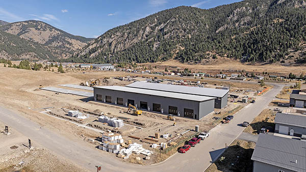 Aerial Northeast View Big Sky Mt Warehouse
