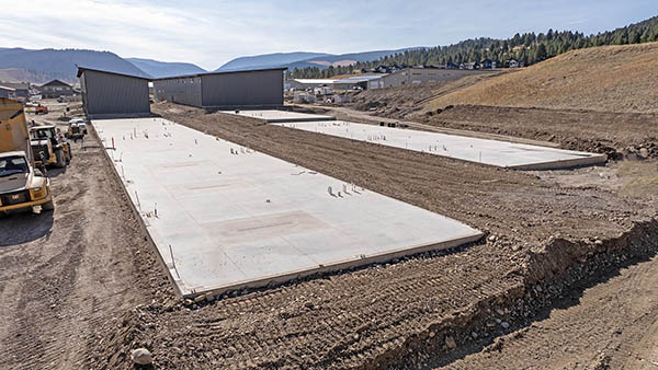 Cement Pads Big Sky Mt Warehouse