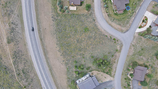 Top Down View Big Sky Looking Glass Rd