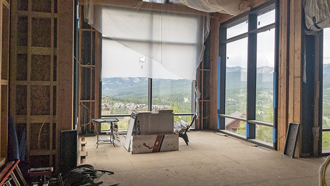 Dining Area With Mountain Views Custom Home Moonlight Basin