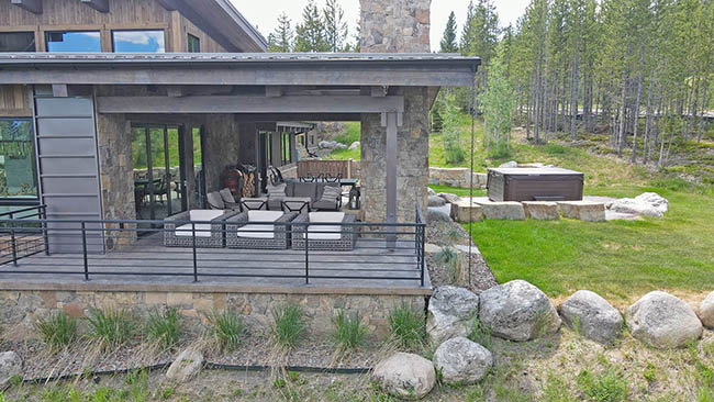 Patio View Spanish Peaks