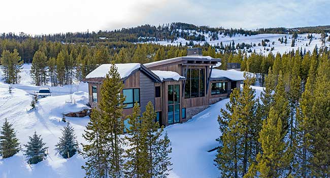 Tree Surroundings Spanish Peaks Goshawk Trail Custom Home